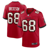 NFL Ben Bredeson Tampa Bay Buccaneers Game Jersey - Red