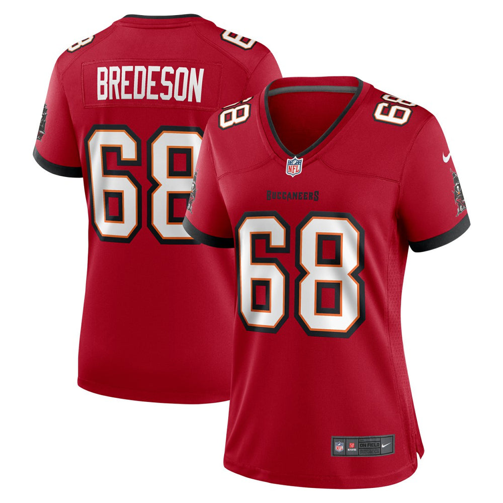 NFL Ben Bredeson Tampa Bay Buccaneers Women's Game Jersey - Red
