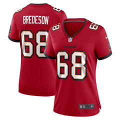 NFL Ben Bredeson Tampa Bay Buccaneers Women's Game Jersey - Red
