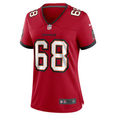 NFL Ben Bredeson Tampa Bay Buccaneers Women's Game Jersey - Red