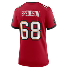 NFL Ben Bredeson Tampa Bay Buccaneers Women's Game Jersey - Red