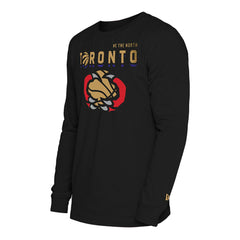 Toronto Raptors 2024/25 City Edition Long Sleeve T-Shirt Black