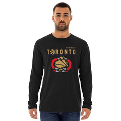 Toronto Raptors 2024/25 City Edition Long Sleeve T-Shirt Black