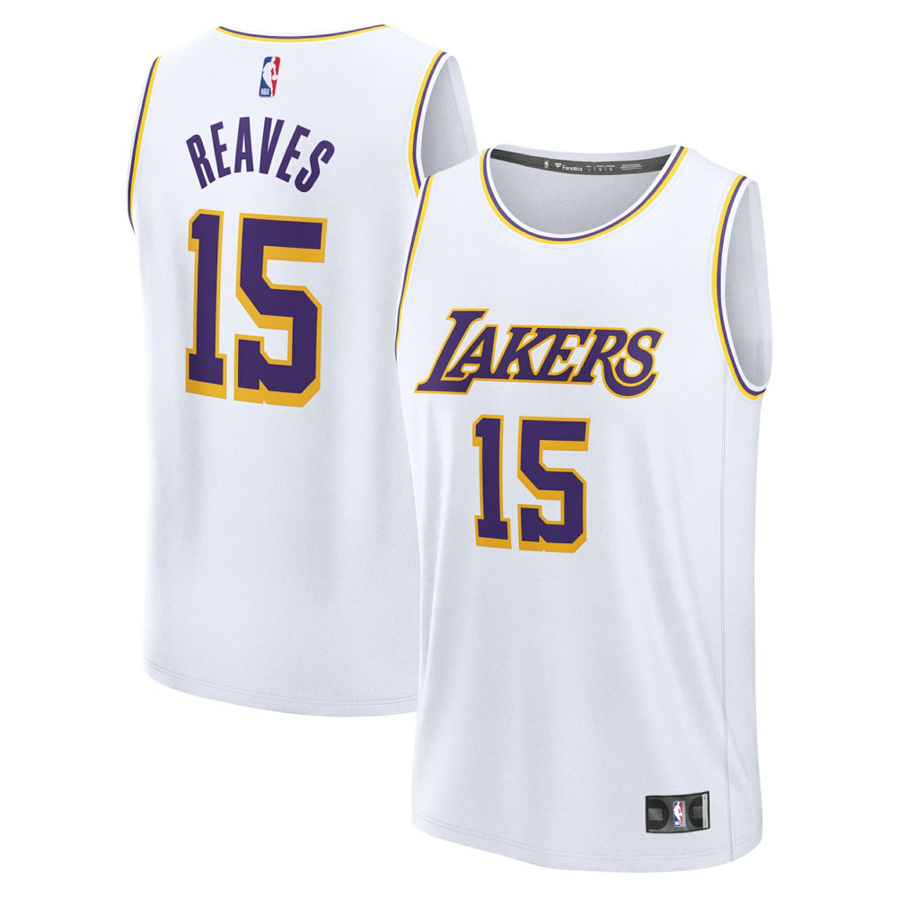 NBA Austin Reaves Los Angeles Lakers Fast Break Replica Player Jersey - Association Edition - White