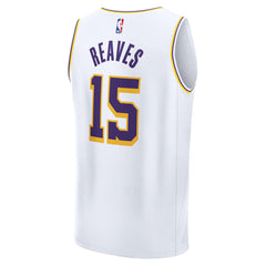 NBA Austin Reaves Los Angeles Lakers Fast Break Replica Player Jersey - Association Edition - White