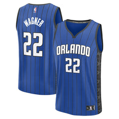 NBA Franz Wagner Orlando Magic Fast Break Replica Player Jersey - Statement Edition - Blue