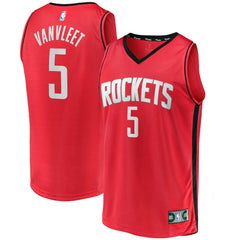 NBA Fred VanVleet Houston Rockets Youth Fast Break Replica Player Jersey - Icon Edition - Red