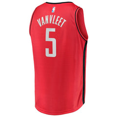 NBA Fred VanVleet Houston Rockets Youth Fast Break Replica Player Jersey - Icon Edition - Red