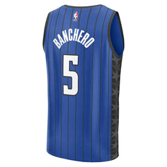 NBA Paolo Banchero Orlando Magic Youth Fast Break Replica Player Jersey - Statement Edition - Blue