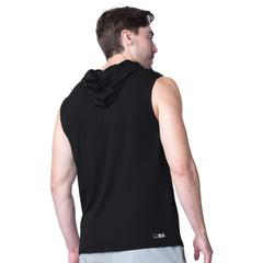 Jacksonville Jaguars MSX by Michael Strahan Action Sleeveless Pullover Hoodie Black