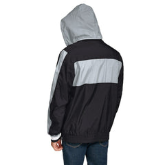 Las Vegas Raiders Tommy Hilfiger Gael Lightweight Half-Zip Hoodie Jacket Black