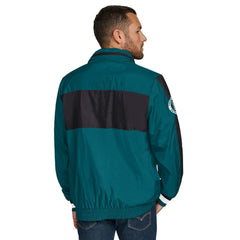 Philadelphia Eagles Tommy Hilfiger Gael Lightweight Half-Zip Hoodie Jacket Green