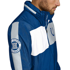Indianapolis Colts Tommy Hilfiger Gael Lightweight Half-Zip Pullover Hoodie Jacket Royal