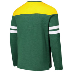 Green Bay Packers G-III Sports by Carl Banks Adaptive Hail Mary Long Sleeve T-Shirt Green/Gold