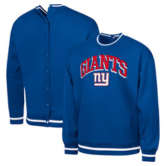 New York Giants G-III Sports by Carl Banks Adaptive Blocker Fleece Pullover Sweatshirt Royal