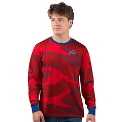 Buffalo Bills Starter Thursday Night Gridiron Long Sleeve T-Shirt- Red