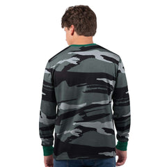 New York Jets Starter Thursday Night Gridiron Long Sleeve T-Shirt- Gray