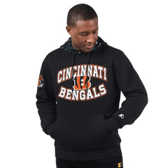 Cincinnati Bengals Starter Thursday Night Gridiron Pullover Hoodie Black