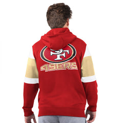 San Francisco 49ers Starter Extreme Full-Zip Hoodie Scarlet