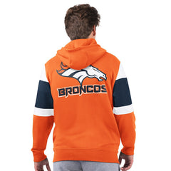 Denver Broncos Starter Extreme Full-Zip Hoodie Orange