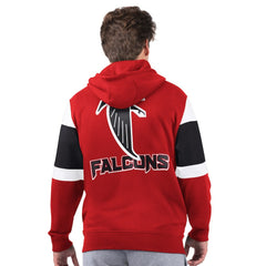 Atlanta Falcons Starter Extreme Vintage Logo Full-Zip Hoodie Red