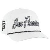 San Francisco Giants '47 Overhand Speckle Hitch Rope Adjustable Hat - White Hats