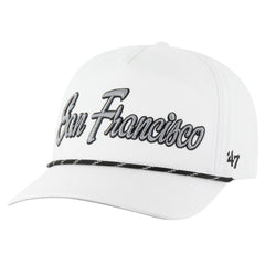 San Francisco Giants '47 Overhand Speckle Hitch Rope Adjustable Hat - White Hats