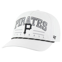 Pittsburgh Pirates '47 Roscoe Speckle Hitch Adjustable Hat - White Hats