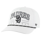 San Diego Padres '47 Roscoe Speckle Hitch Adjustable Hat - White Hats