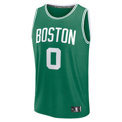 NBA Jayson Tatum Boston Celtics Youth Fast Break Replica Player Jersey - Icon Edition - Kelly Green