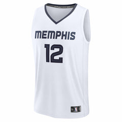 NBA Ja Morant Memphis Grizzlies Fast Break Replica Player Jersey - Association Edition - White