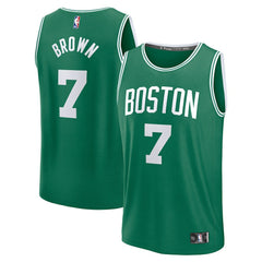 NBA Jaylen Brown Boston Celtics Fast Break Replica Player Jersey - Icon Edition - Kelly Green