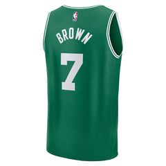 NBA Jaylen Brown Boston Celtics Youth Fast Break Replica Player Jersey - Icon Edition - Kelly Green