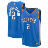 NBA Shai Gilgeous-Alexander Oklahoma City Thunder Fast Break Replica Player Jersey - Icon Edition - Blue