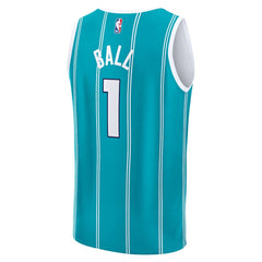 NBA LaMelo Ball Charlotte Hornets Youth Fast Break Replica Player Jersey - Icon Edition - Teal