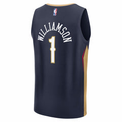 NBA Zion Williamson New Orleans Pelicans Fast Break Replica Player Jersey - Icon Edition - Navy