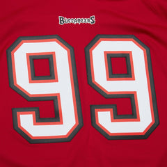 NFL Warren Sapp Tampa Bay Buccaneers 2002 Legacy Replica Jersey - Red for sale