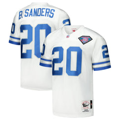 NFL Barry Sanders Detroit Lions 1994 Authentic Throwback Retired Player Jersey - White sale