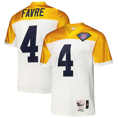 NFL Brett Favre Green Bay Packers 1994 Authentic Throwback Retired Player Jersey - White discount