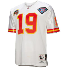 NFL Joe Montana Kansas City Chiefs 1994 Authentic Throwback Retired Player Jersey - White discount