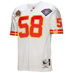 NFL Derrick Thomas Kansas City Chiefs 1994 Authentic Throwback Retired Player Jersey - White cheap