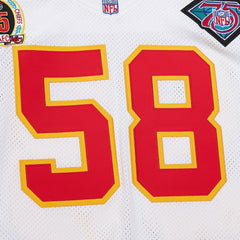 NFL Derrick Thomas Kansas City Chiefs 1994 Authentic Throwback Retired Player Jersey - White cheap