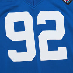 NFL Michael Strahan New York Giants 1994 Authentic Throwback Retired Player Jersey - Royal outlet