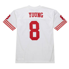 NFL Steve Young San Francisco 49ers 1994 Authentic Throwback Retired Player Jersey - White discount