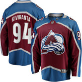 NHL Joel Kiviranta Colorado Avalanche Fanatics Home Premier Breakaway Player Jersey - Maroon