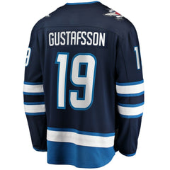 NHL David Gustafsson Winnipeg Jets Fanatics Home Premier Breakaway Player Jersey - Navy