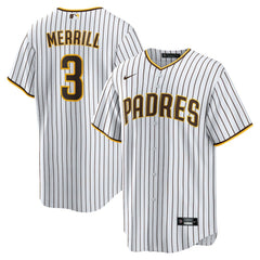 MLB Jackson Merrill San Diego Padres Nike Home Replica Jersey - White
