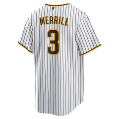 MLB Jackson Merrill San Diego Padres Nike Home Replica Jersey - White