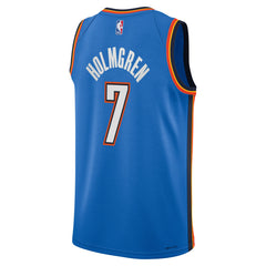 NBA Chet Holmgren Oklahoma City Thunder Youth Swingman Jersey - Icon Edition - Blue
