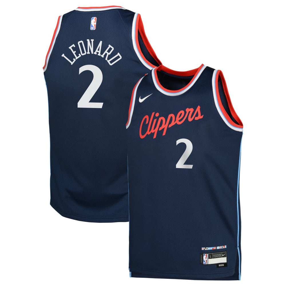 NBA Kawhi Leonard LA Clippers Youth Swingman Jersey - Icon Edition - Royal